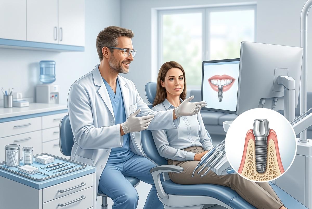 Как проходит имплантация зубов: этапы и сроки