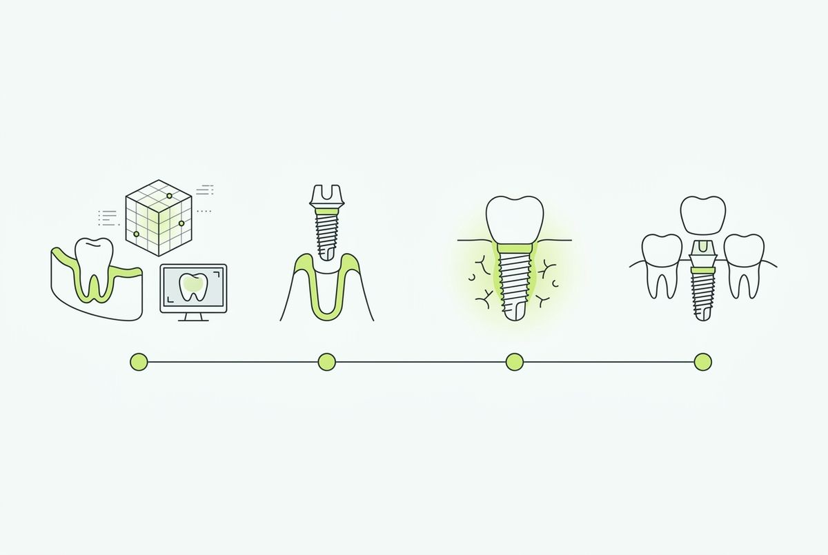 как проходит имплантация зубов этапы и сроки