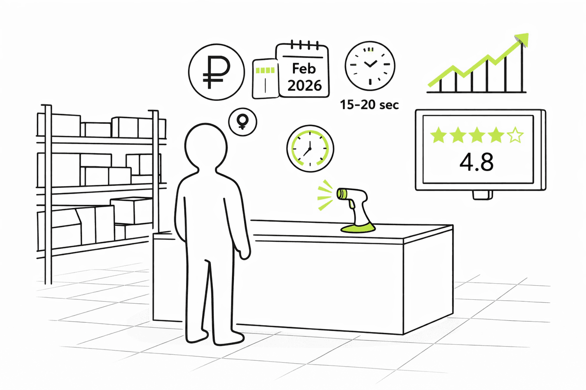 Схема ПВЗ Вайлдберриз с рейтингом и оборудованием